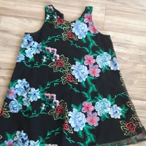 BEIGE by eci embroided  dress